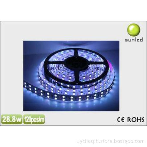 Brown FPC 120PCS 5050 Flexible Led Strip Lights Waterproof